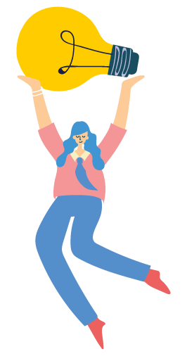 Webサイト制作とマーケティングのイメージイラスト