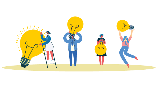 Web集客・マーケティングのイメージイラスト